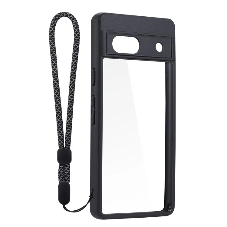 VILI M Series Hard PC Phone Case per Google Pixel 7a, Custodia Trasparente Anti-graffio
