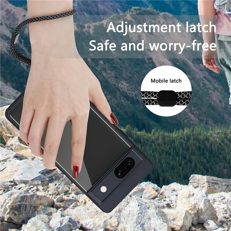 VILI M Series Hard PC Phone Case per Google Pixel 7a, Custodia Trasparente Anti-graffio