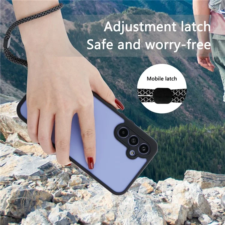 VILI M Series Phone Case for Samsung Galaxy A54 5G , Anti-drop Transparent Hard PC Phone Cover