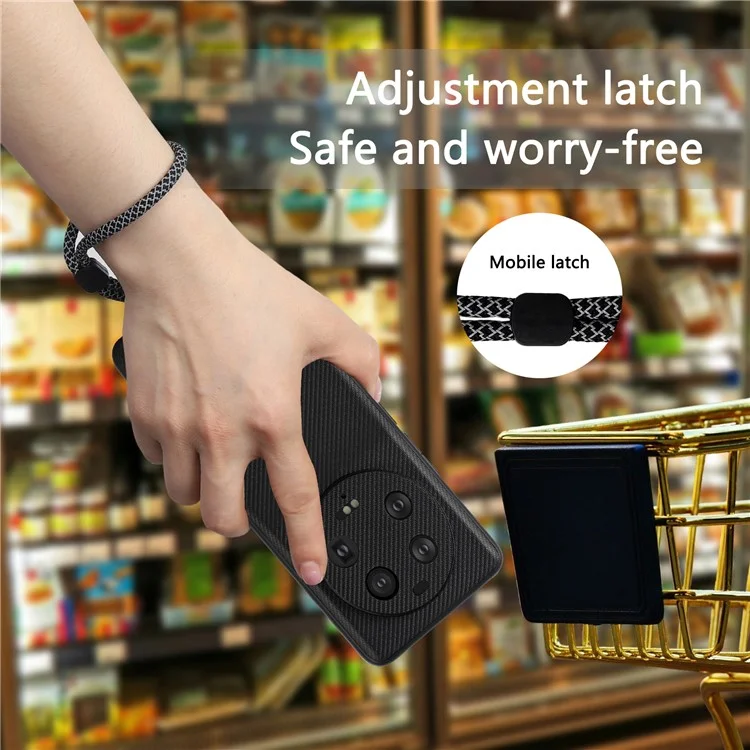 VILI TC Series Phone Case for Xiaomi 13 Ultra, Текстурированный чехол из PU-кожи с ударопрочным покрытием TPU