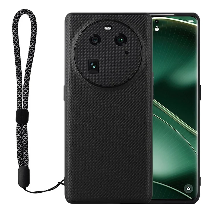 VILI TC Series для Oppo Find X6 Чехол для телефона с противоскользящей поверхностью Кожаное покрытие TPU