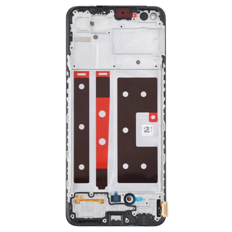 Para Oppo Reno4 Lite / A93 / F17 Pro Grau C Conjunto de Ecrã LCD e Digitalizador + Estrutura (Tecnologia TFT) (sem logótipo)