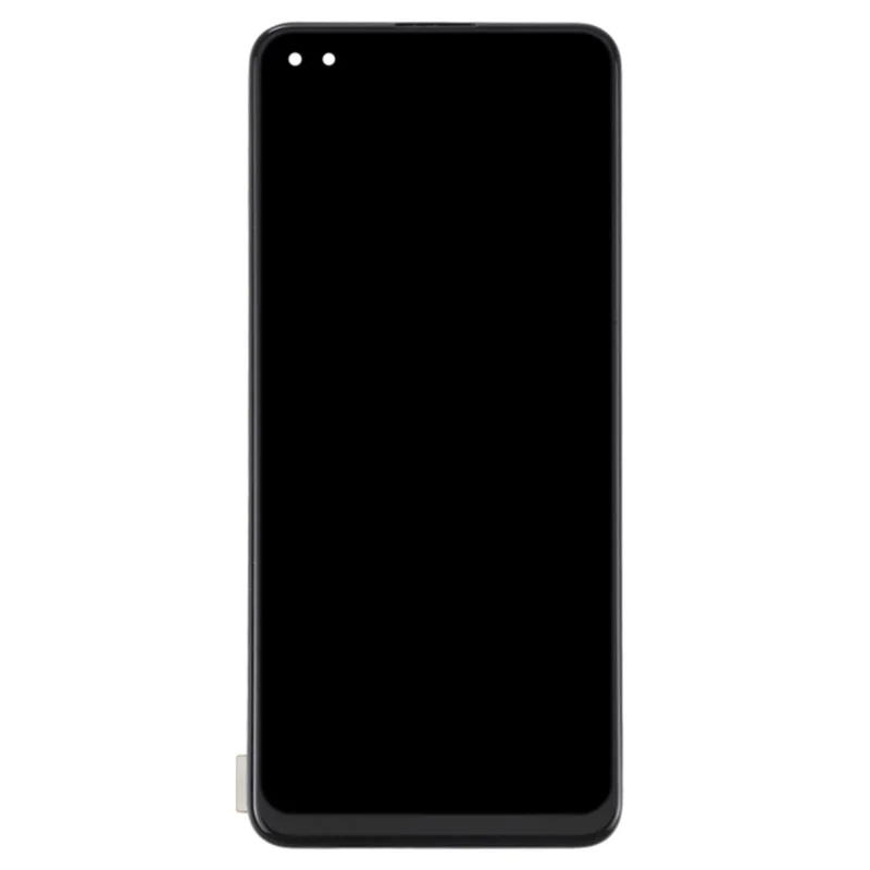 Para Oppo Reno4 Lite / A93 / F17 Pro Grau C Conjunto de Ecrã LCD e Digitalizador + Estrutura (Tecnologia TFT) (sem logótipo)