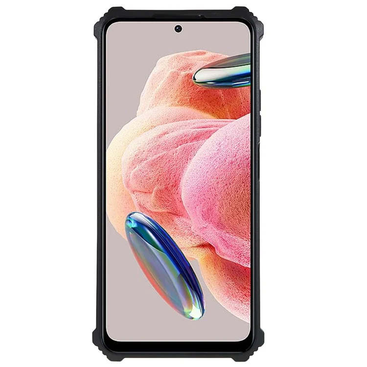 Для Xiaomi Redmi Note 12 4G PC+TPU чехол для телефона Камуфляж Подставка Чехол для сотового телефона - Армейский зеленый