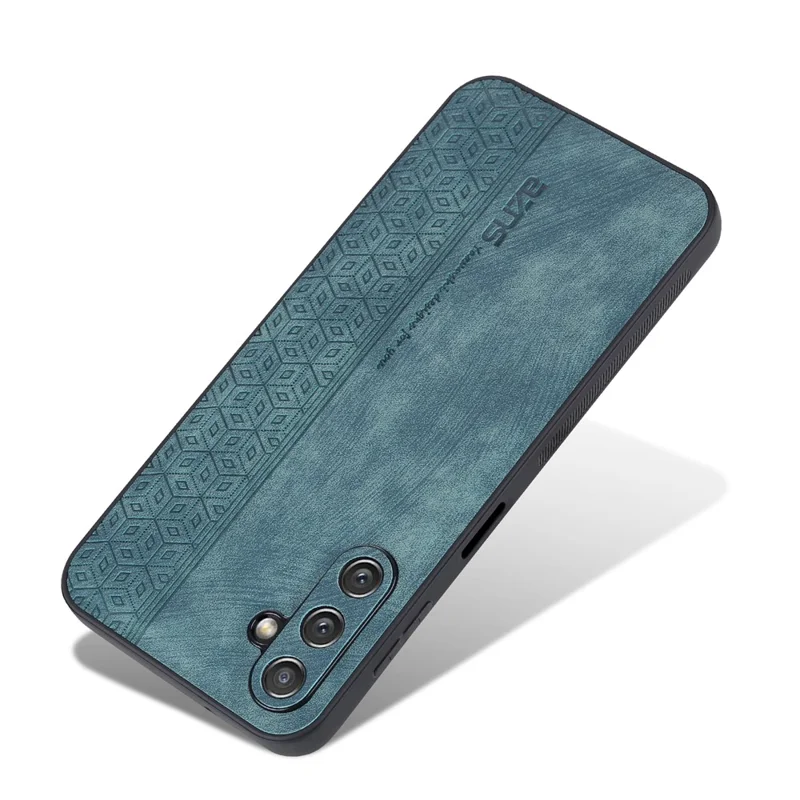AZNS For Samsung Galaxy M14 5G Anti-scratch Phone Case Imprinted PU Leather+TPU Back Cover - Green