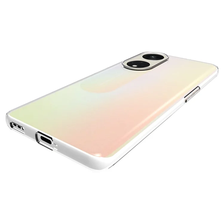 Para Oppo Reno8 T 5G / A1 Pro 5G Capa de Telefone TPU Glossy Watermark-Free Anti-scratch
