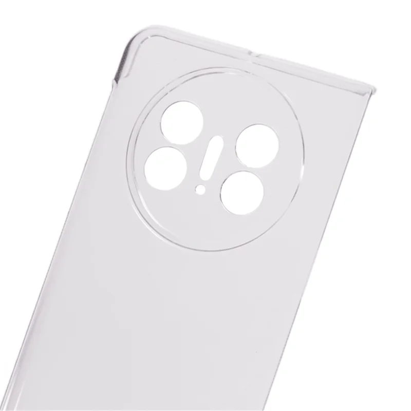 Hard PC Phone Case for Huawei Mate X3 5G Two-Piece Design Anti-scratch Folding Phone Cover - Transparent