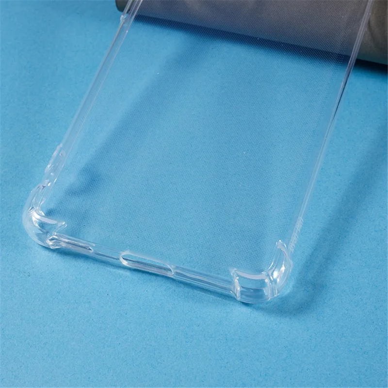 For Honor 90 Pro Funda de Teléfono Celular Transparente con Esquinas Reforzadas, Flexible de TPU