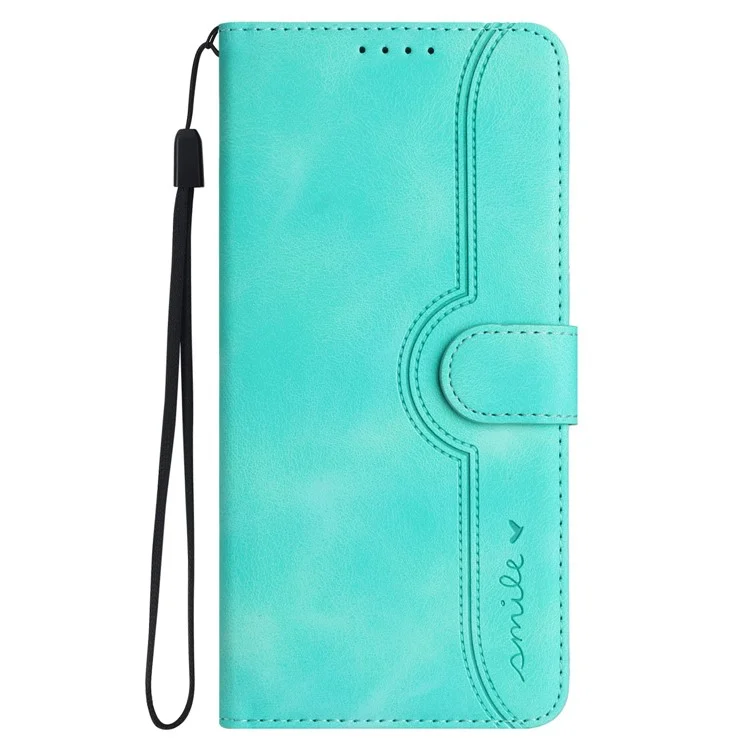 YX0030 PU Leather Flip Cover for Xiaomi 13 Shockproof Wallet Phone Case Imprinted Pattern Anti-Drop Phone Shell - Baby Blue