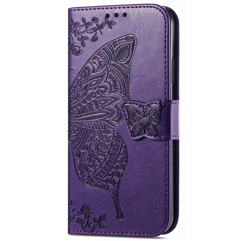 Custodia a Portafoglio Flip Per Xiaomi Redmi Note 12 Pro 5G / Nota 12 Pro Speed ​​5g / Poco X5 Pro 5g, PU Coperchio Pelle Coperchio di Buncola di Carta - Viola