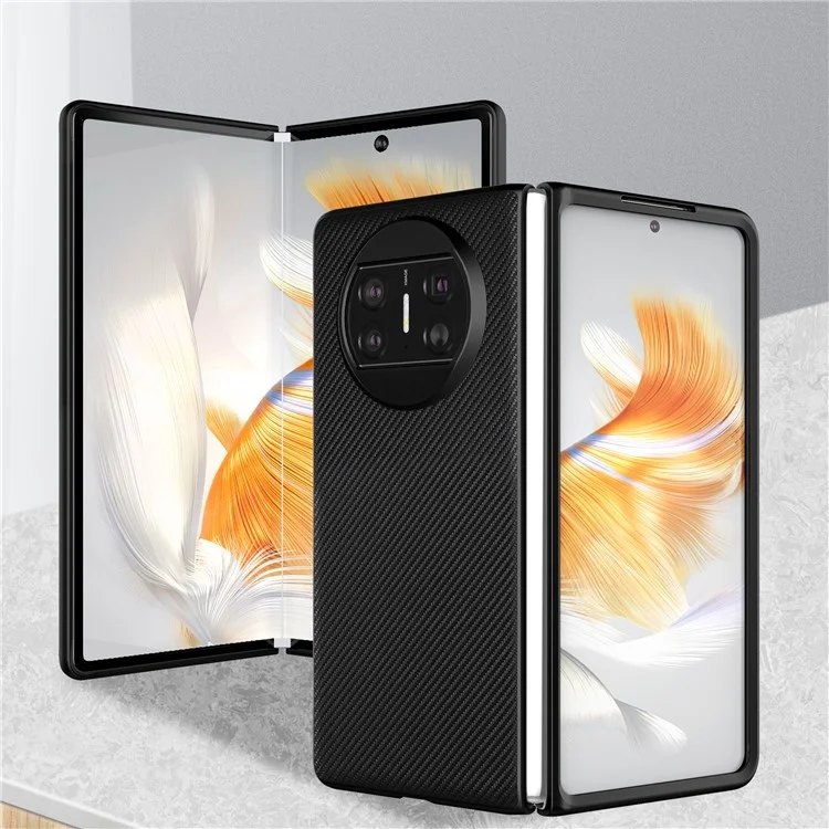 VILI TC Series Phone Case for Huawei Mate X3 5G Textured PU Leather Coated PC+TPU Shockproof Cover