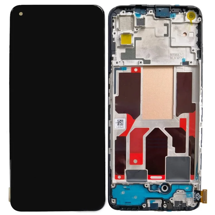 For Realme GT Master Grade C LCD Screen and Digitizer Assembly + Frame (TFT Technology) (without Logo)