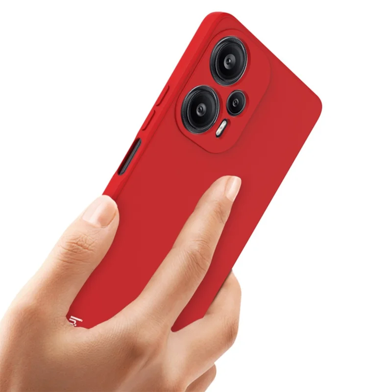IMAK UC-4 Series Phone Case for Xiaomi Redmi Note 12 Turbo / Poco F5 5G Straight Edge TPU Cover - Red