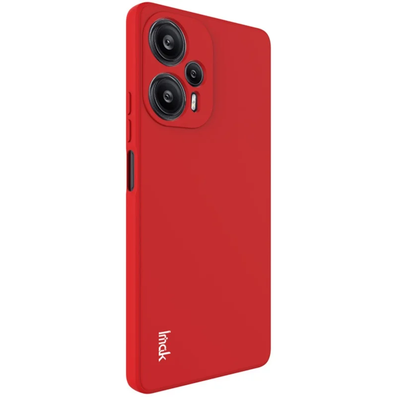 IMAK UC-4 Series Phone Case for Xiaomi Redmi Note 12 Turbo / Poco F5 5G Straight Edge TPU Cover - Red