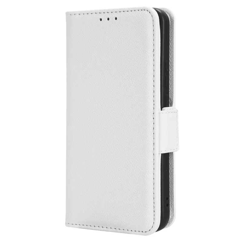 For Huawei nova 11 / nova 12s 4G / nova 12 Lite 4G PU Leather Wallet Case Litchi Texture Stand Phone Cover with Strap - White