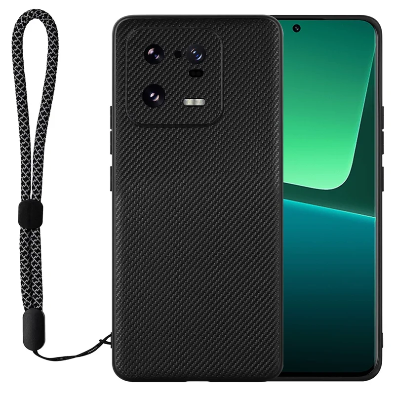 VILI TC Series Drop-proof Shell for Xiaomi 13 Pro 5G Phone Case Textured PU Leather Coated TPU Cover