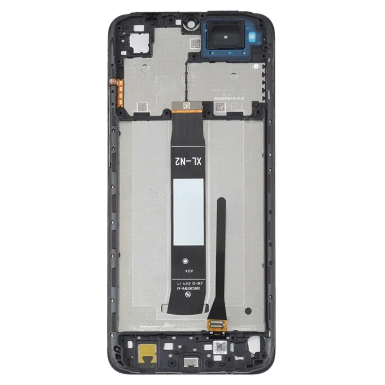 Para Xiaomi Poco C50 4G Gray S OEM IPS Screen LCD e Montagem do Digitalizador + Peça de Reparo da Estrutura (sem Logotipo)