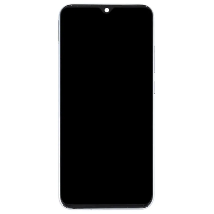Für Xiaomi Redmi Note 8 Grade S OEM LCD-Bildschirm und Digitizer-Baugruppe + Rahmenteil (ohne Logo) - Silber