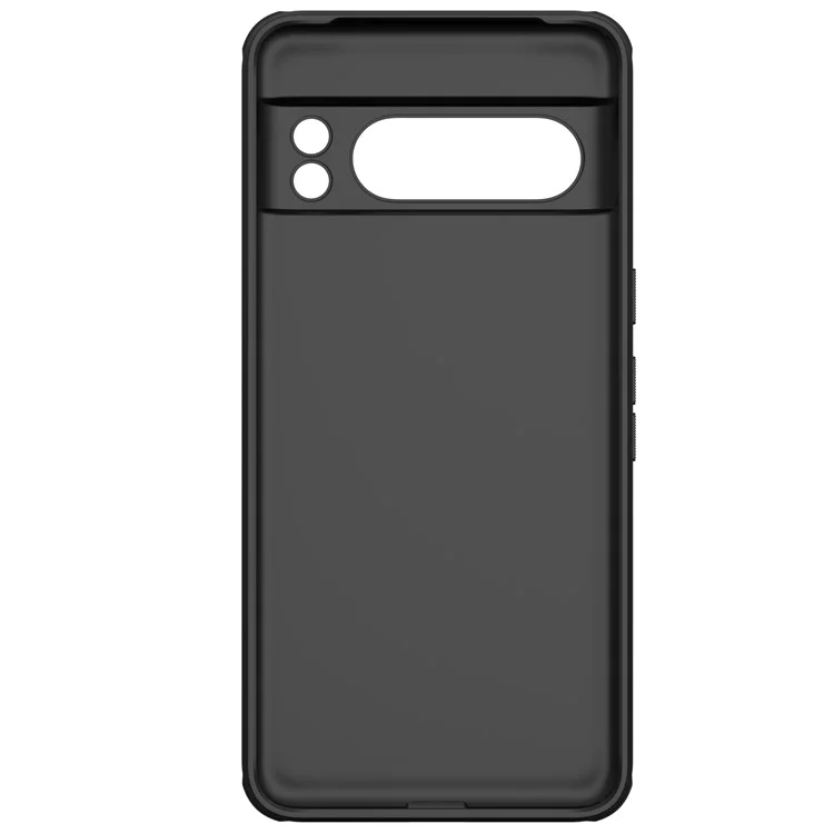 Nillkin Super Frosted Shield Pro Pour Pixel 8 Pro Matte Téléphone Case pc + Tpu Couvercle de Choc - Noir