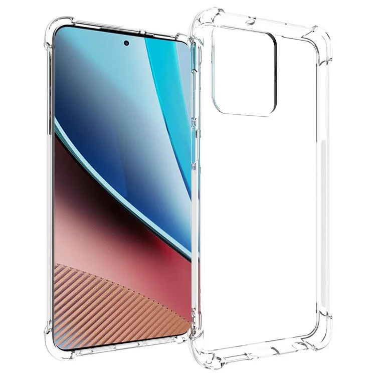 For Motorola Moto G Stylus (2023) Cell Phone Cover Anti-Slip Phone TPU Shockproof Transparent Case