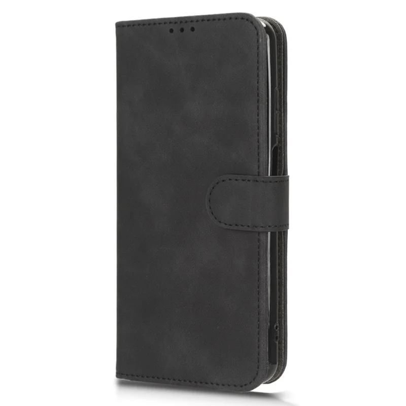Para Cubot P60 Funda protectora de cuero PU Flip - Touch Wallet Stand Phone Case - Negro