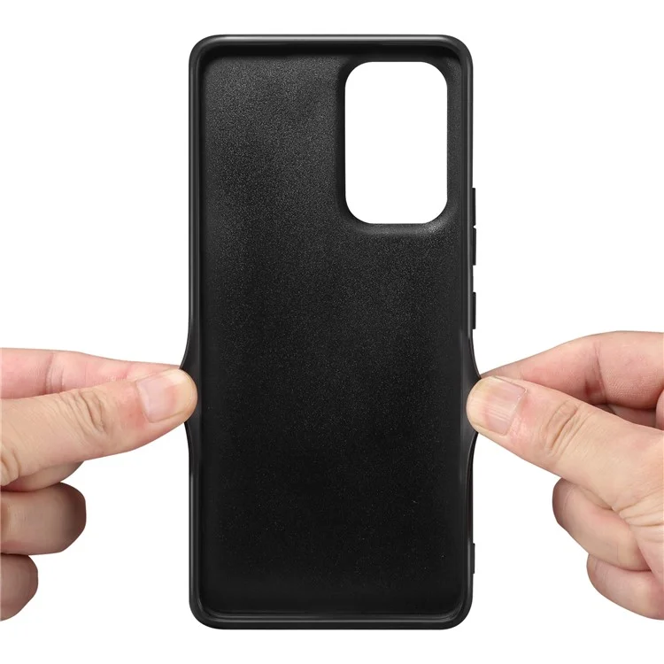 DENIOR Per Samsung Galaxy A23 5G (Versione Globale) / A23 4G Custodia Telefonica in Pelle PU con Slot per Schede e Supporto - Marrone