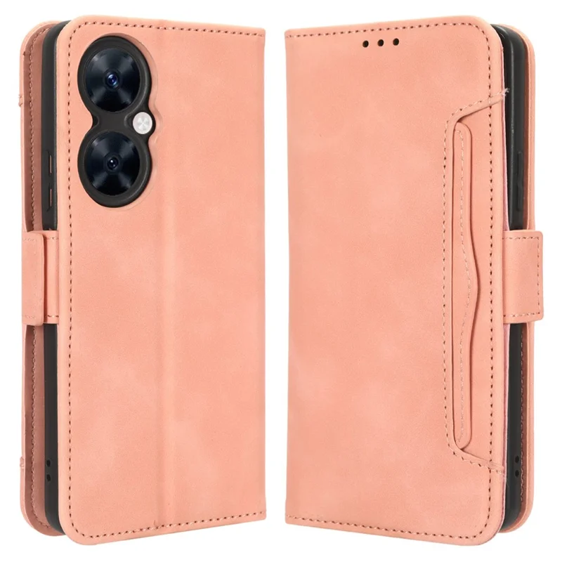 Für Huawei Maimang 20 / nova 11i / Enjoy 60 Pro PU-Leder-Handy-Hülle mit mehreren Kartenfächern, Klapptasche und Geldbörse - Pink