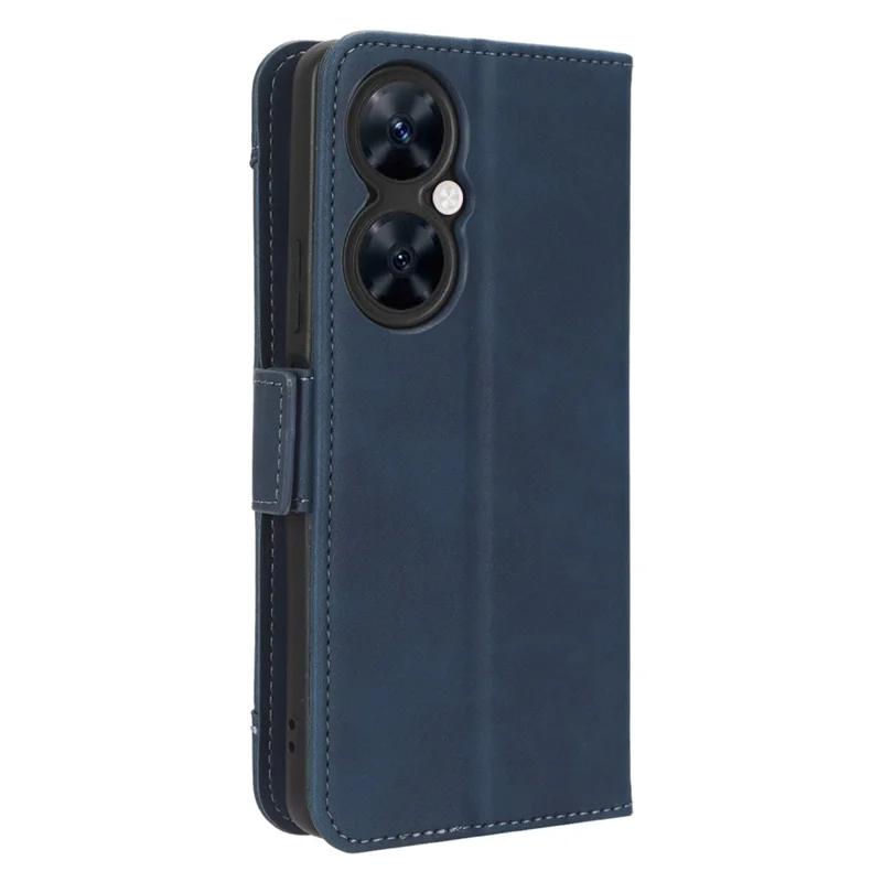Para Huawei Maimang 20 / nova 11i / Enjoy 60 Pro Capa de Telefone de Couro PU com Vários Slots para Cartões, Suporte Flip e Carteira - Azul