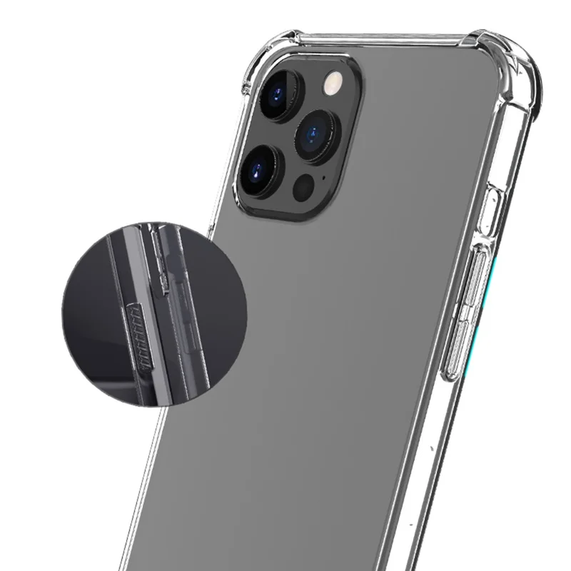 10PCS Para iPhone 13 Super Slim 1.5mm Phone Case Proteção Contra Quedas Capa do Telefone Acrílico+TPU Carcaça Clara