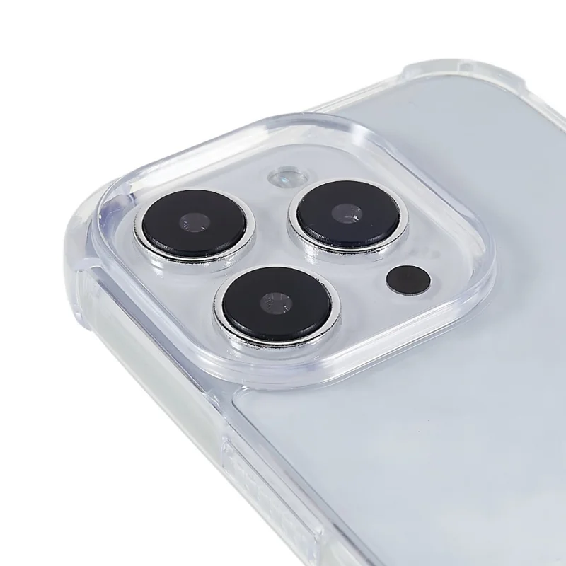 10PCS Slim-Fit 1.5mm Phone Case for iPhone 13 Pro , Drop Protection Clear Acrylic+TPU Shell Phone Cover