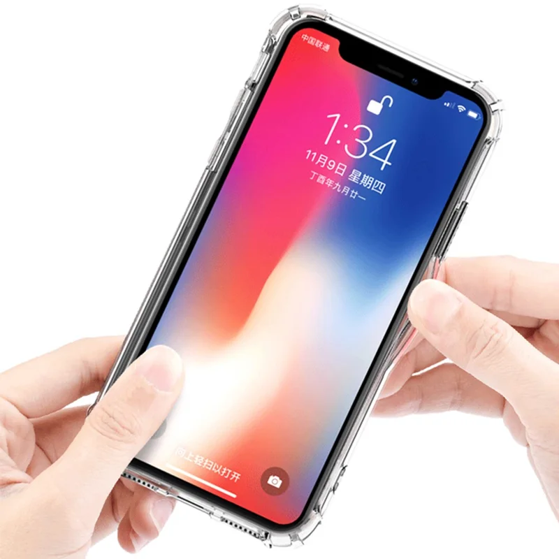 10PCS Slim-Fit 1.5mm Phone Case for iPhone 13 Pro , Drop Protection Clear Acrylic+TPU Shell Phone Cover