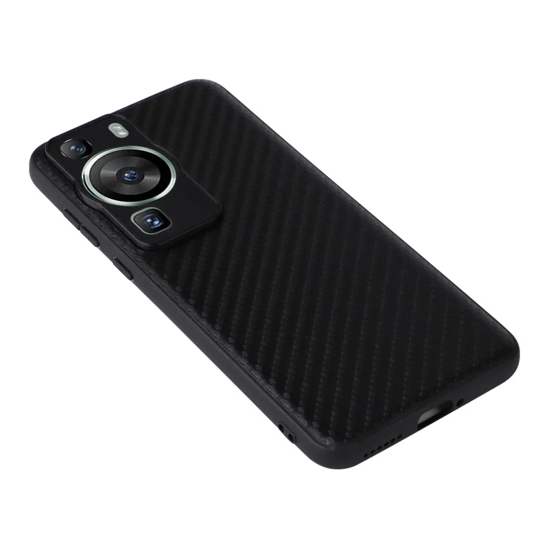 For Huawei P60 Pro Precise Cutouts Camera Protection PU Leather Coated PC+TPU Cover Phone Case - Leopard