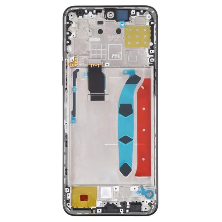 For Honor X8 4G / X30i OEM Grade S LCD Screen and Digitizer Assembly + Frame Repair Part (without Logo) - Black