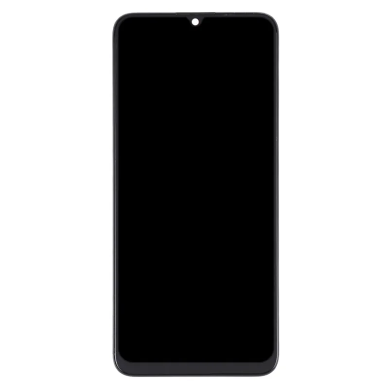 Zamiennik oryginalnego ekranu LCD S i zestawu digitizera + rama do Huawei nova Y60 (bez logotypu) - srebrny