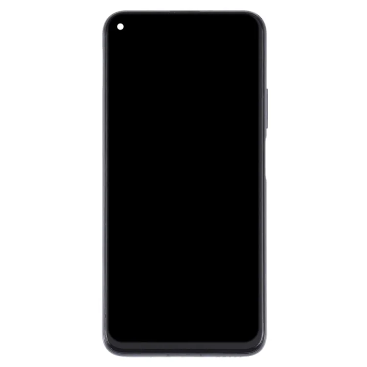 Für Honor 20 / Huawei nova 5T 4G Grad C LCD-Bildschirm und Digitizer-Baugruppe + Rahmenteil (COG-Technologie) (ohne Logo) - Schwarz