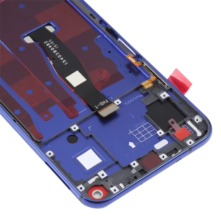 Pour L'honneur 20 / Huawei Nova 5T 4G Grade C Écran LCD et Ensemble de Numéros + Pièce de Cadre (technologie Cog) (sans Logo) - Bleu