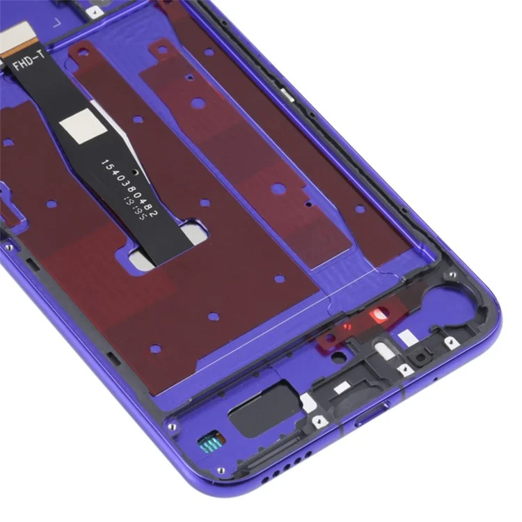 Pour Honor 20 / Huawei nova 5T 4G Grade C Écran LCD et Assemblage Digitizer + Châssis Pièce (Technologie COG) (sans Logo) - Pourpre