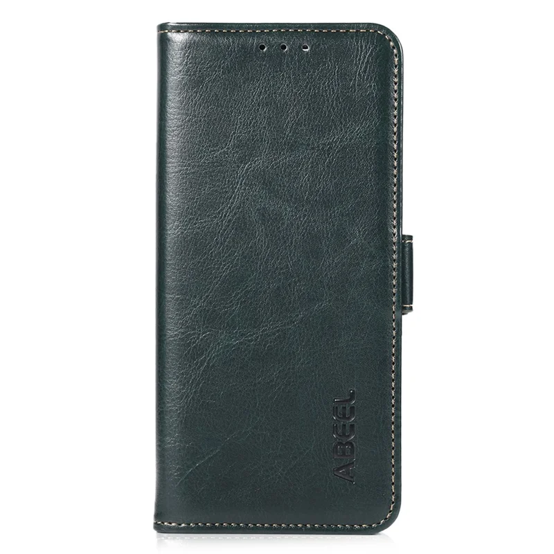 ABEEL Per Samsung Galaxy M54 5G / F54 5G Custodia in pelle PU Crazy Horse Texture Stand Wallet Case - Verde