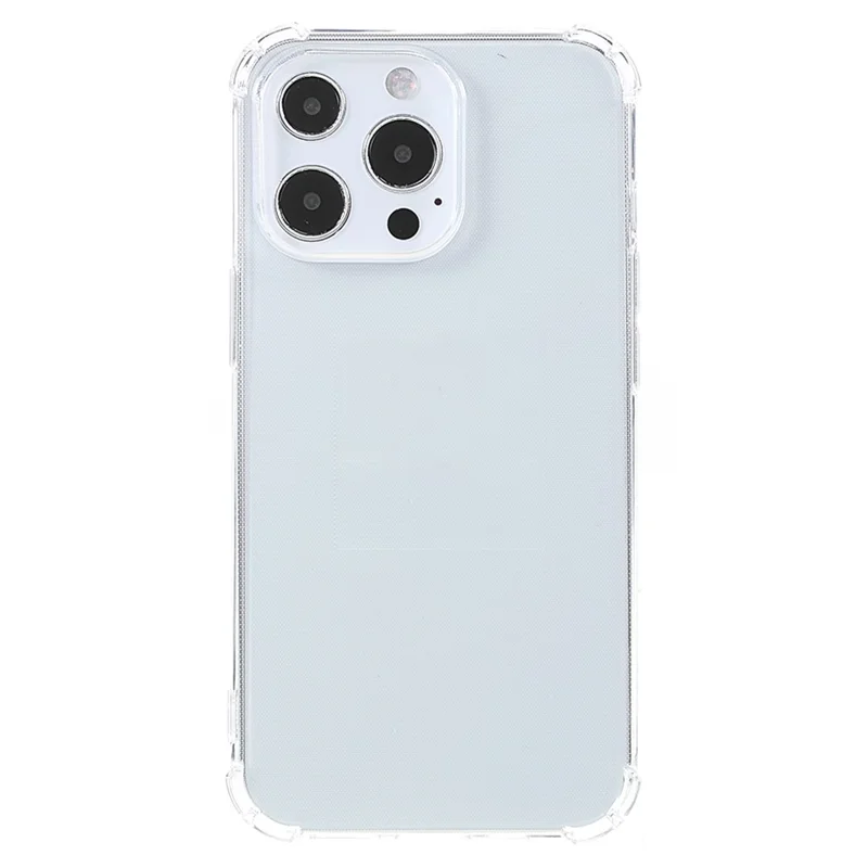 10 pezzi per iPhone 14 Pro Max Copertina del telefono senza filigrana Clear Corner Protection 1.5mm TPU Custodia protettiva