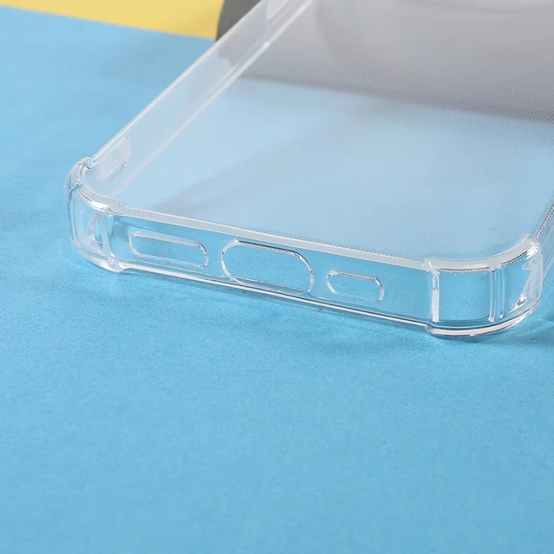 10Pcs TPU Case for iPhone 13 Pro 6.1 inch , 1.5mm Watermark-free Clear Phone Cover Corner Protection Shell