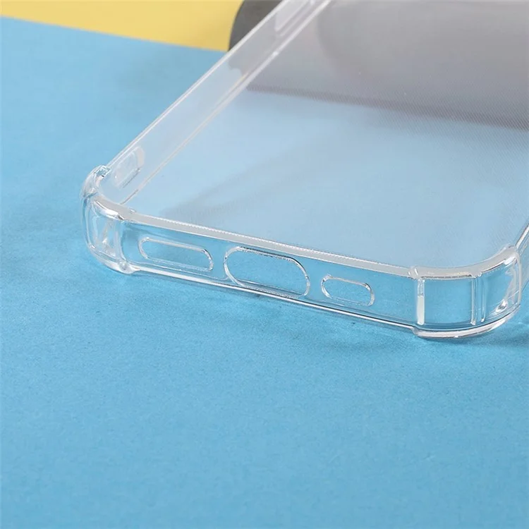 10Pcs 1.5mm TPU Case for iPhone 13 mini 5.4 inch , Watermark-free Phone Cover Corner Protection Clear Shell