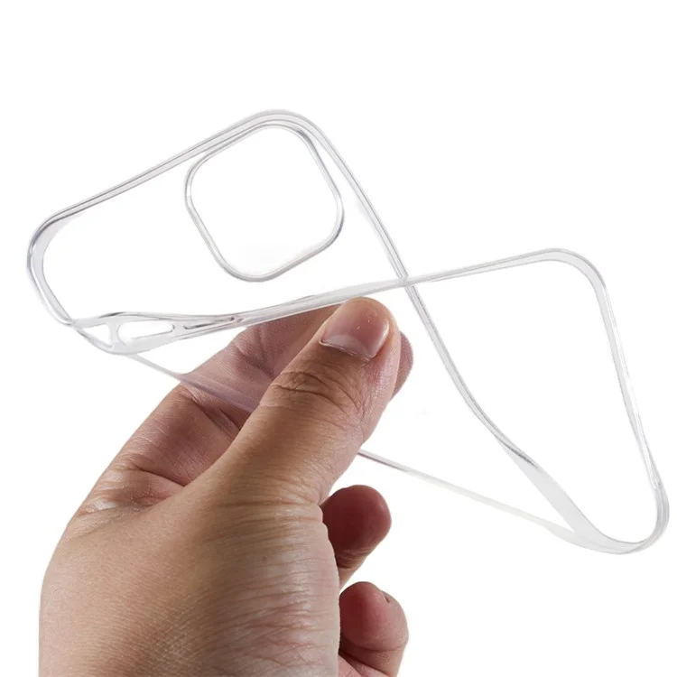 10Pcs 0.8mm Ultra-thin TPU Case for iPhone 13 mini 5.4 inch Watermark-free Anti-drop Corners Clear Phone Cover