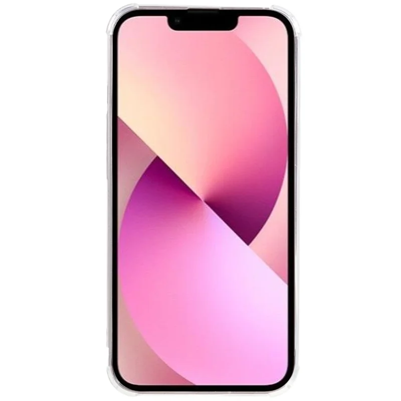 10Pcs 0.8mm Ultra-thin Watermark-free Case for iPhone 13 , TPU Thickened Corners Clear Phone Cover