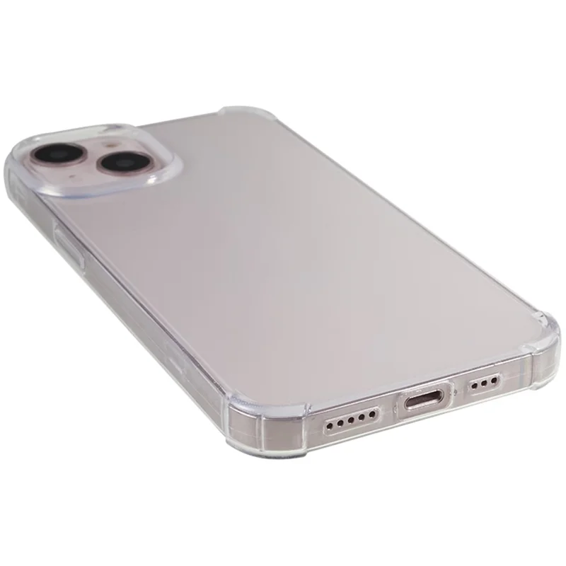 10Pcs 0.8mm Ultra-thin Watermark-free Case for iPhone 13 , TPU Thickened Corners Clear Phone Cover