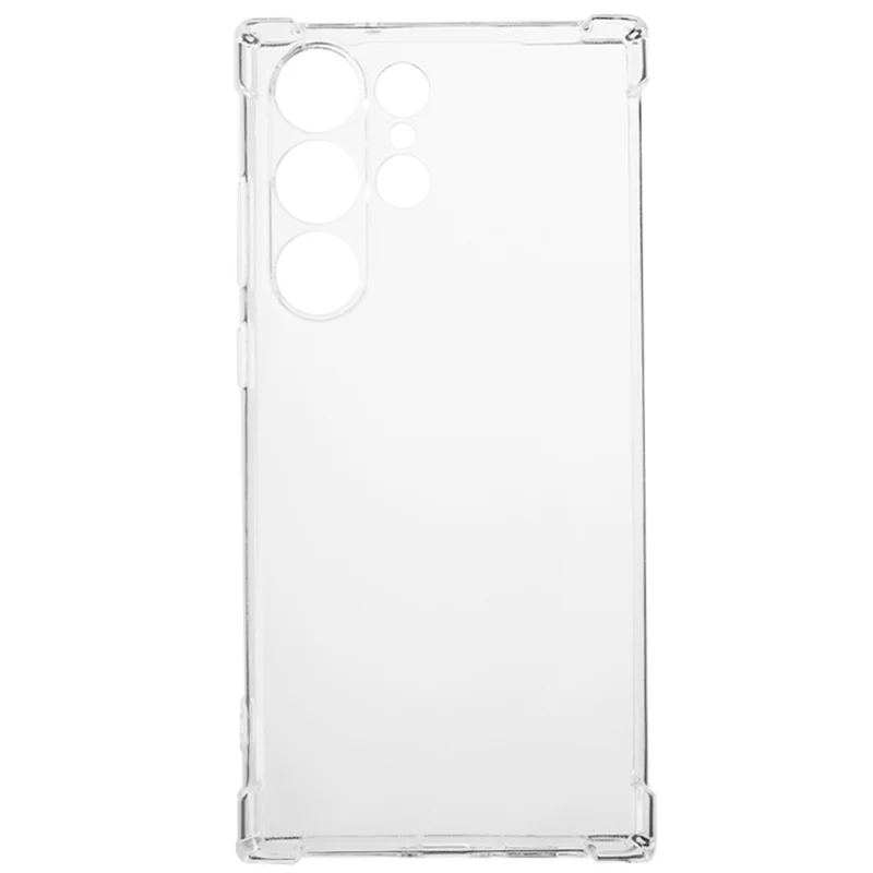 50Pcs For Samsung Galaxy S23 Ultra Corner Protection 1.5mm TPU Case Watermark-free Clear Phone Cover