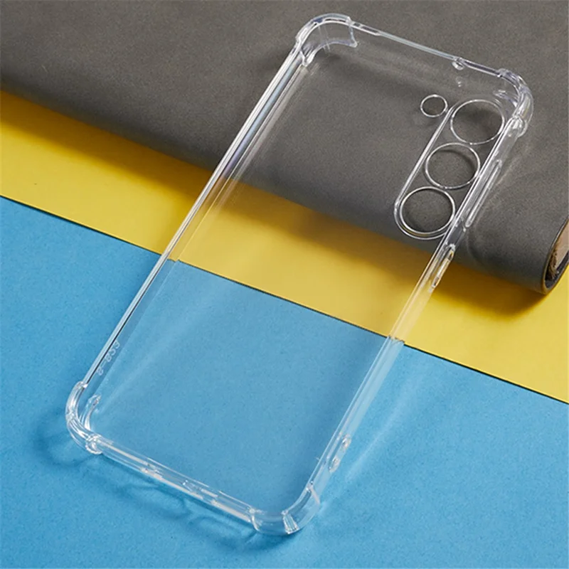 50Pcs 1.5mm TPU Case for Samsung Galaxy S23 Watermark-free Clear Corner Protection Phone Cover