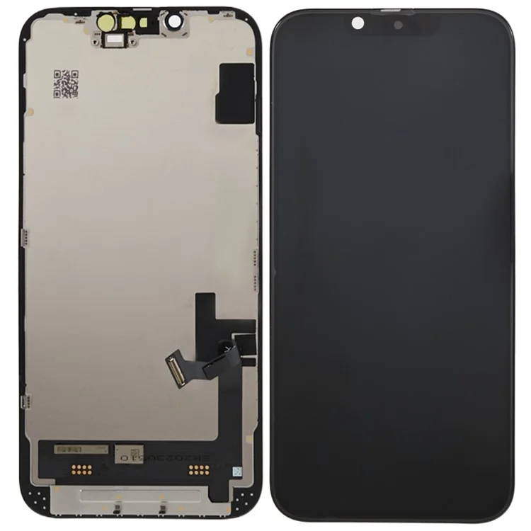 Pour iPhone 14 Écran LCD de qualité C et assemblage de la lunette tactile (Technologie JK In-Cell) (sans logo)