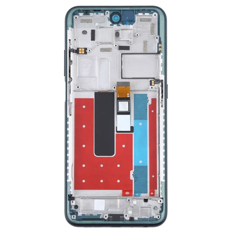 For Nokia X10 5G TA-1350 TA-1332 / Nokia X20 5G TA-1341 TA-1344 Grade C LCD Screen and Digitizer Assembly + Frame Part - Green