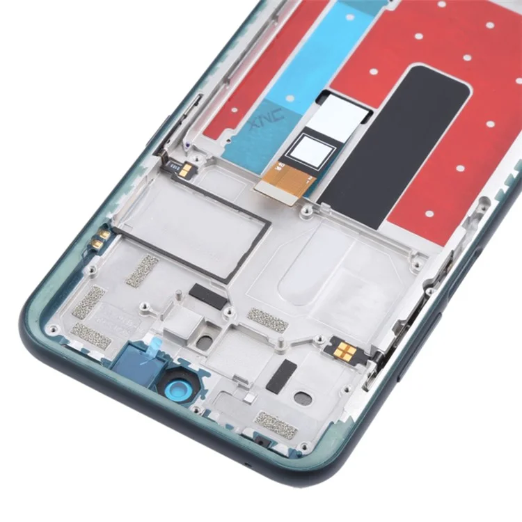 For Nokia X10 5G TA-1350 TA-1332 / Nokia X20 5G TA-1341 TA-1344 Grade C LCD Screen and Digitizer Assembly + Frame Part - Green