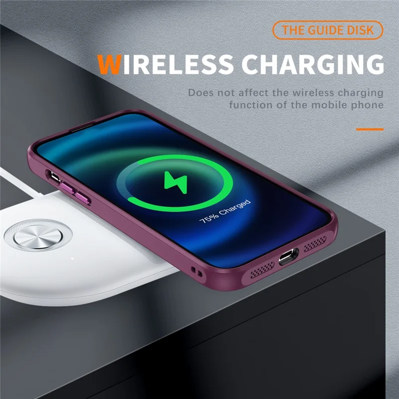 Für Das Iphone 11 Pro Max Dual Layer Hartes Acryl+tpu -hülle Löschen Sie Zurück -telefonabdeckung - Rose